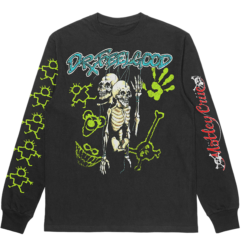 "Skeletons Feel Good" Long Sleeve Tee