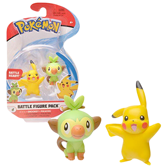 Grookey, Pikachu - Battle Figure Pack