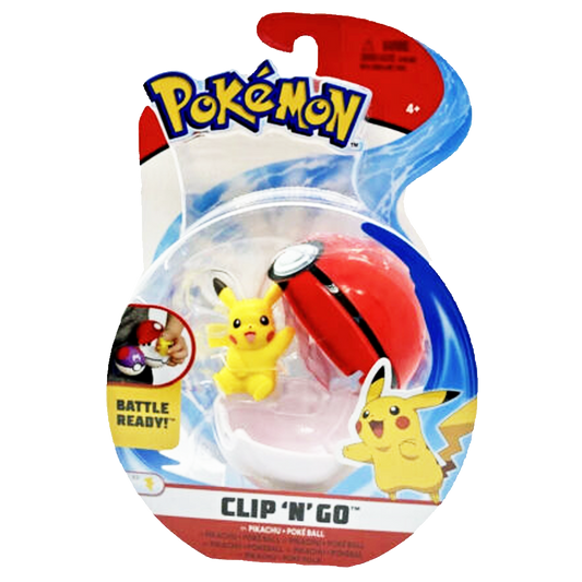 Pikachu, Pokeball - Clip N' Go Set